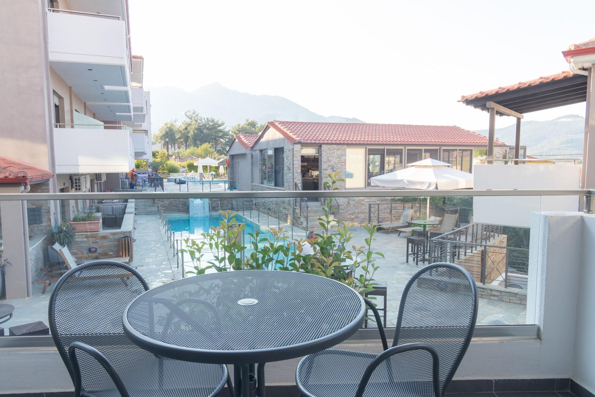 Ntinas Villa With Sea View Skala Potamia  Exteriör bild