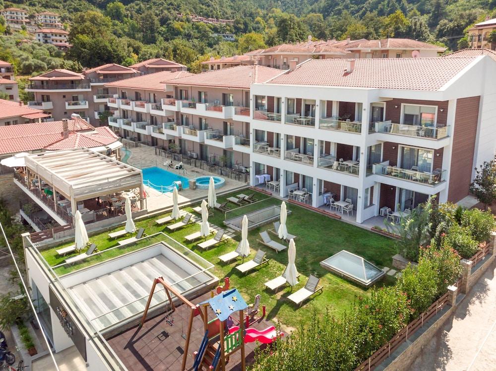 Ntinas Villa With Sea View Skala Potamia  Exteriör bild