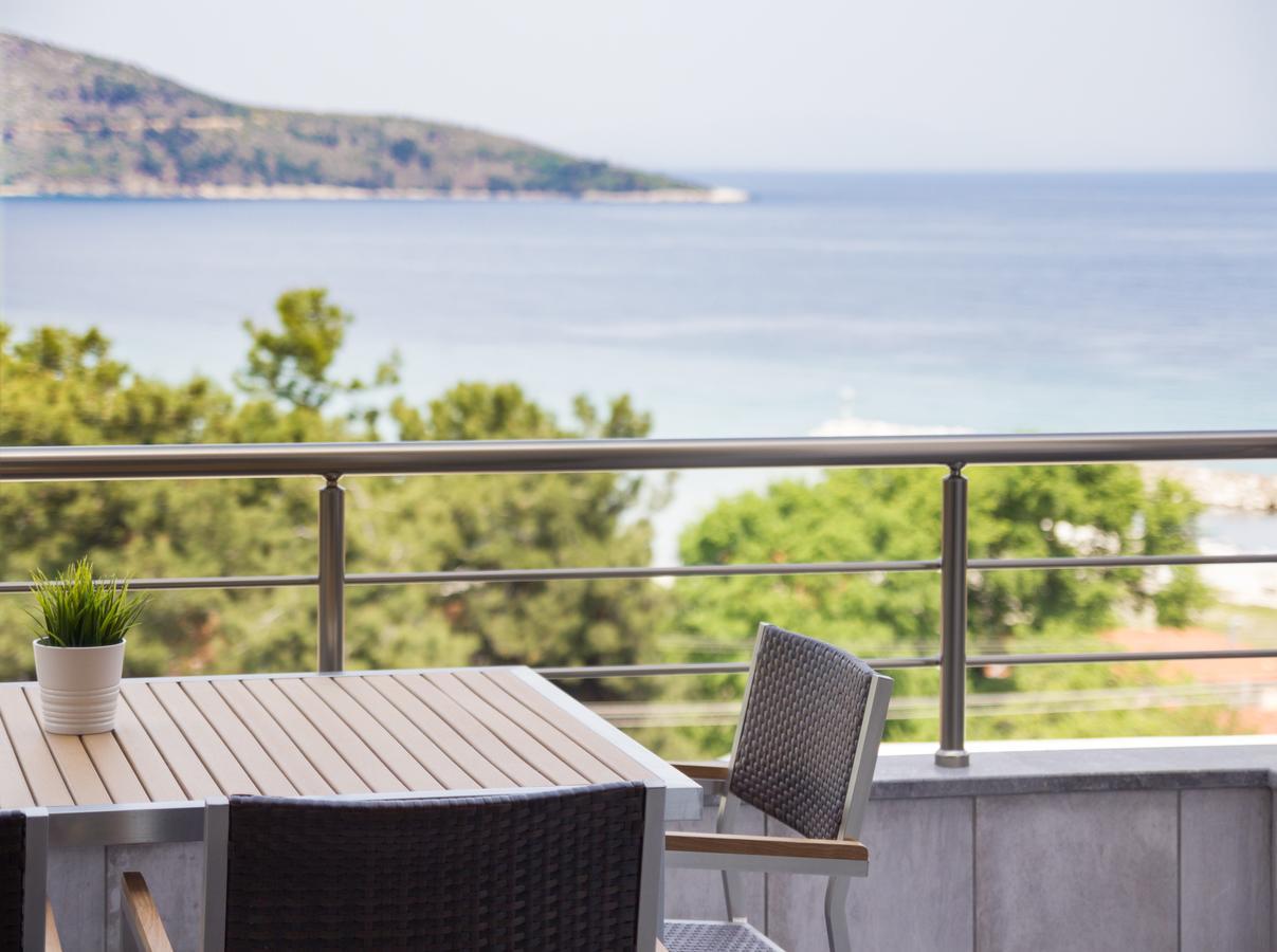 Ntinas Villa With Sea View Skala Potamia  Exteriör bild
