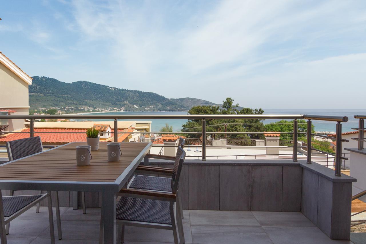 Ntinas Villa With Sea View Skala Potamia  Exteriör bild